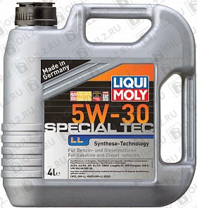 LIQUI MOLY Special Tec LL 5W-30 4 л.