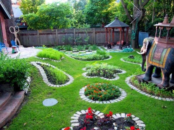 Бюджетный ландшафтный дизайн сада: 6 способов сэкономить деньги