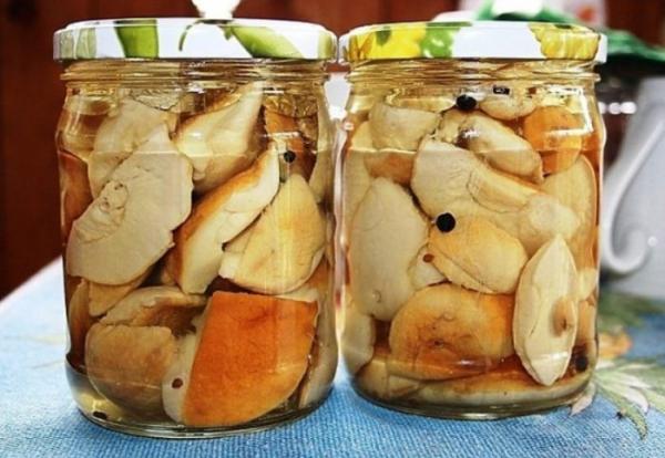 Как мариновать белые грибы в домашних условиях: с уксусом и без, на литр воды